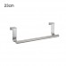 ESHOO 9 Inch Towel Bar Holder Over Door Hanger Hook for Bathroom or Kitchen  Brushed Stainless Steel - B01N1Z6K4U